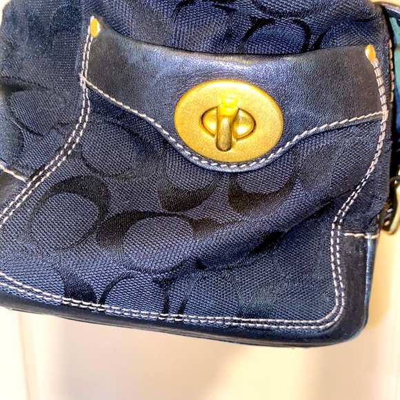 Coach MANDY Legacy Limited Edition Signature Jacquard Leather Satchel Handbag - Picture 8 of 15